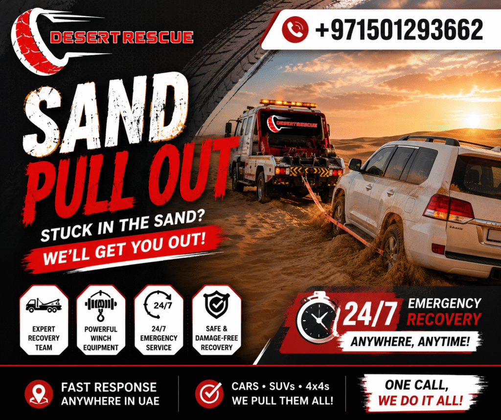 Sand Pull Out Service Lahbab